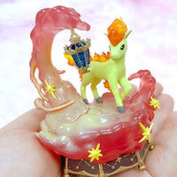 Pokémon - Figurine - Ponyta - Starrium Dreamy Moonlit Night - Re-Ment