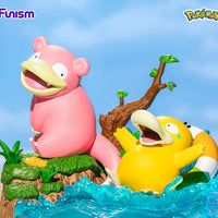 Pokémon - Figurine - Psykokwak & Ramoloss - Funism Prime Figure 20 cm