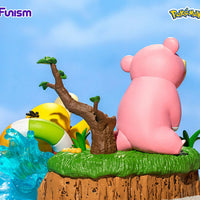 Pokémon - Figurine - Psykokwak & Ramoloss - Funism Prime Figure 20 cm