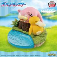 Pokémon - Figurine - Psykokwak & Ramoloss