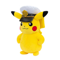 Pokémon - Peluche - Pikachu Capitaine - 20 cm
