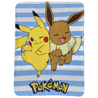 Pokémon - Plaid Polaire - Pikachu & Évoli