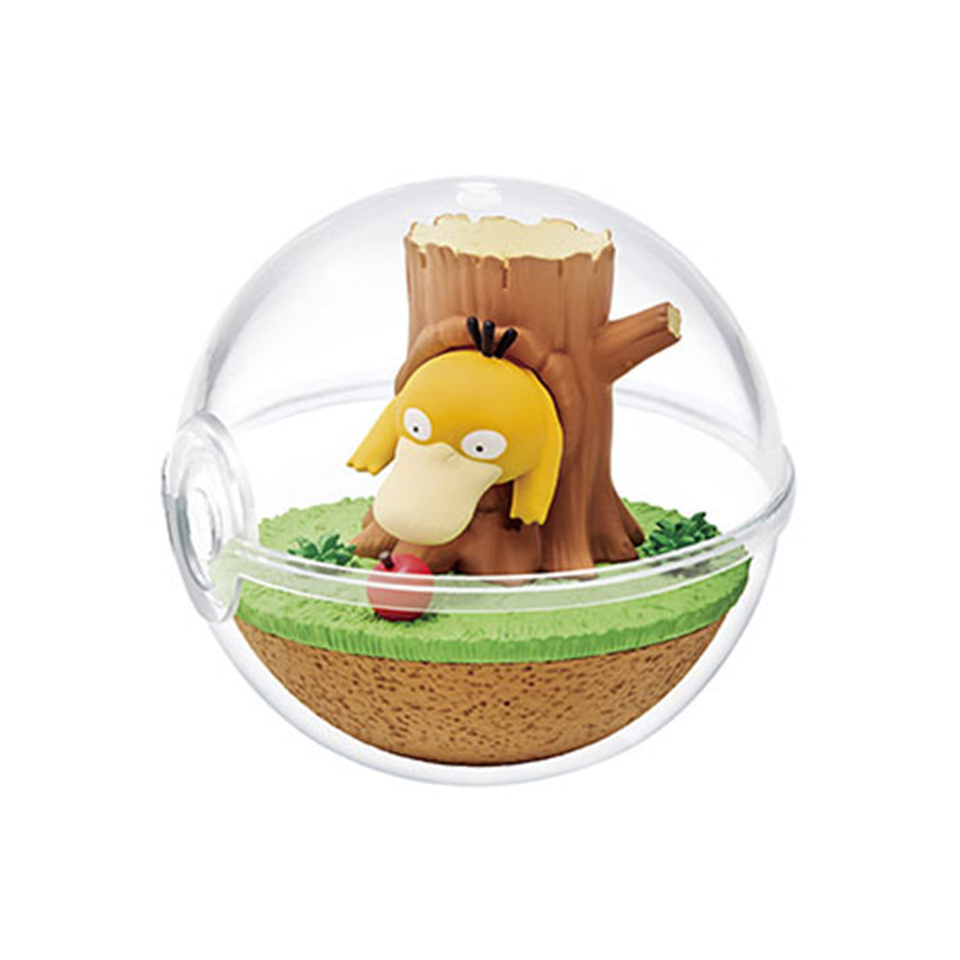 Pokémon - Figurine Psykokwak - Relaxing Moment - Terrarium Collection