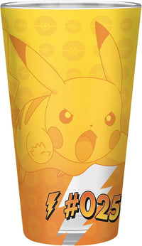 Pokémon - Verre XXL - Pikachu Effet Métal