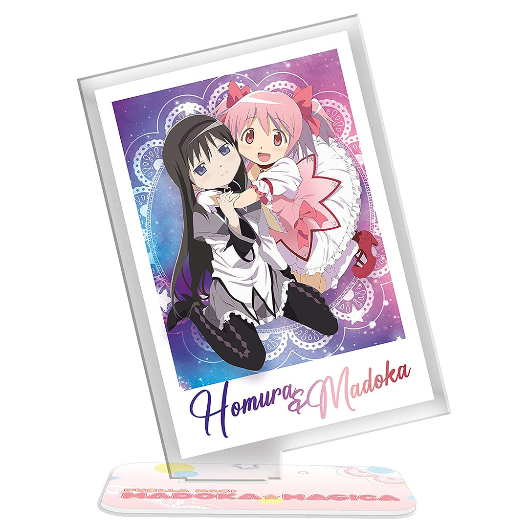 Puella Magi Madoka Magica - Stand Acrylic - Madoka & Homura