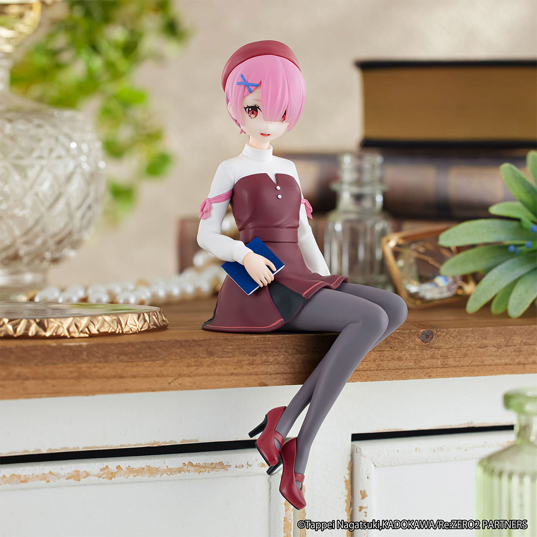 RE: ZERO - Starting Life in Another World - Figurine Ram - Book Girl Ver. - Noodle Stopper