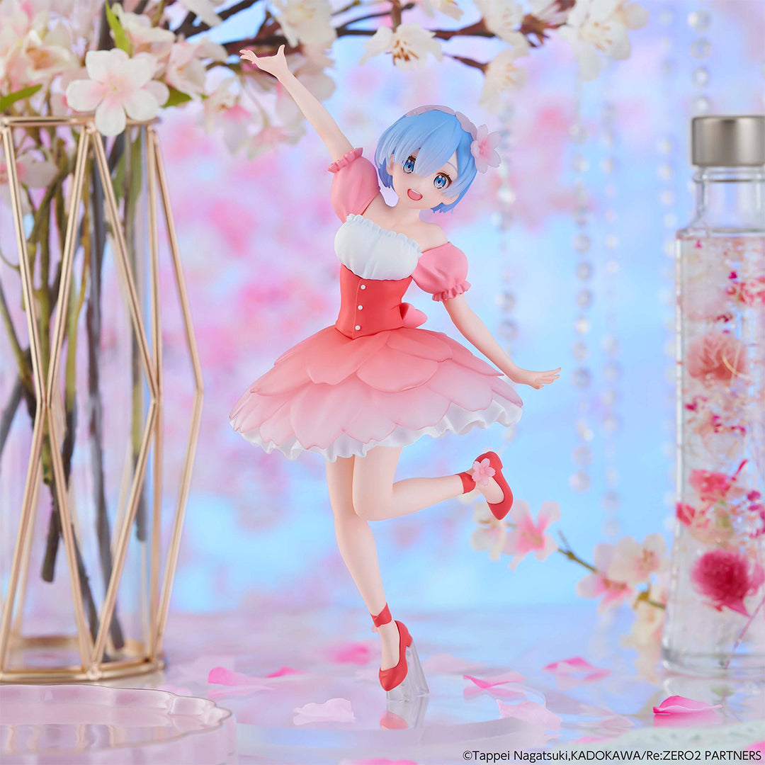 RE: ZERO - Starting Life in Another World - Figurine Rem - Cherry Blossom Ver. - Trio-Try-iT