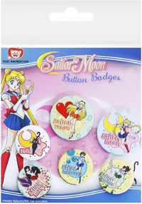 Sailor Moon - Badges - Sailor Guerrières & Luna
