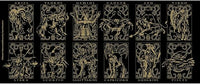 Saint Seiya - Mug - Armures d'Or