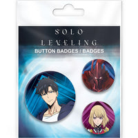 Solo Leveling - Badges - Igris, Jinwoo & Cha Hae In