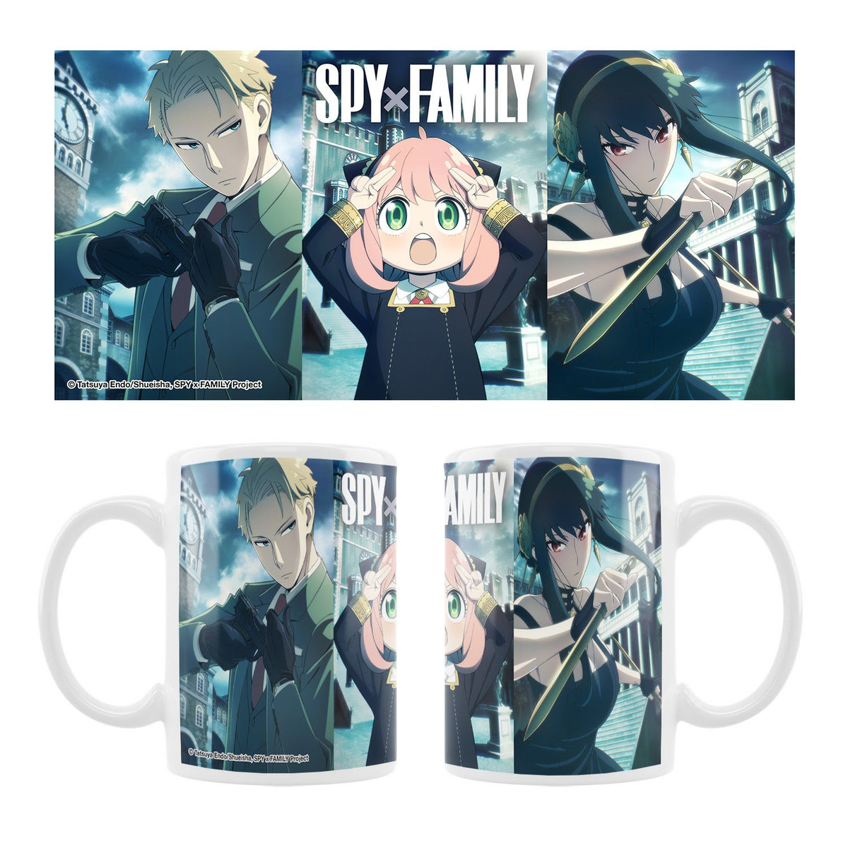 Spy x Family - Mug - Anya, Loid & Forger