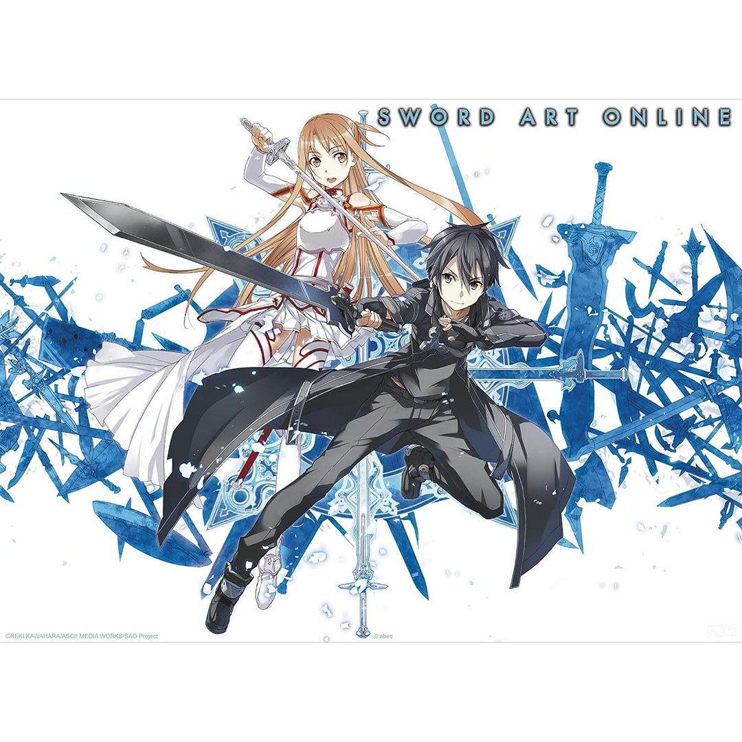 SWORD ART ONLINE - Poster - Asuna et Kirito