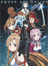 Sword Art Online - Poster - Membres Groupe