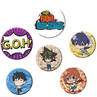 The God Of High School - Badges - Jin Mori et ses Amis