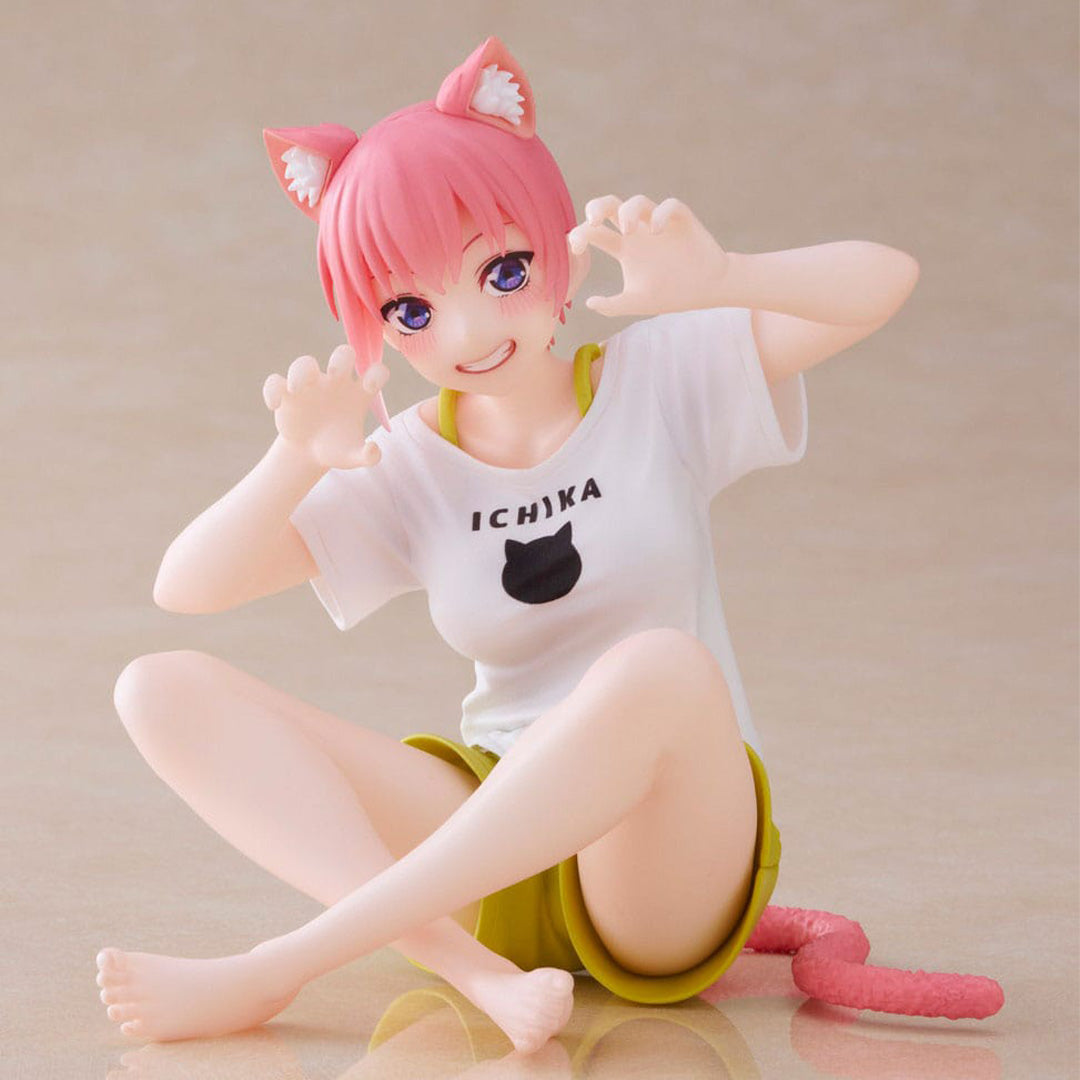 The Quintessential Quintuplets - Figurine Ichika Nakano - Newley Written Cat Roomwear Ver.