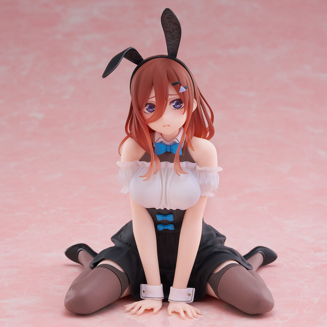 The Quintessential Quintuplets - Figurine Miku Nakano - Bunny Ver. - Desktop Cute Figure