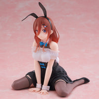 The Quintessential Quintuplets - Figurine Miku Nakano - Bunny Ver. - Desktop Cute Figure