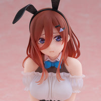The Quintessential Quintuplets - Figurine Miku Nakano - Bunny Ver. - Desktop Cute Figure