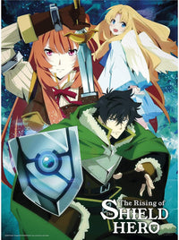 The Rising of The Shield Hero - Poster - Naofumi Raphtalia & Filo