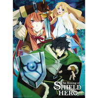 The Rising of The Shield Hero - Poster - Naofumi Raphtalia & Filo