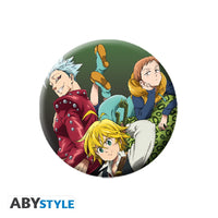 The Seven Deadly Sins - Badges - The Seven Dealdy Sins