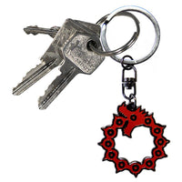 The Seven Deadly Sins - Porte-clés Métal - Emblème Dragon Meliodas