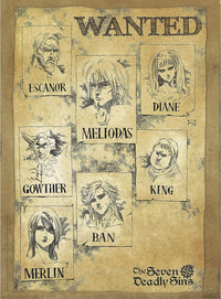 The Seven Deadly Sins - Poster - Wanted