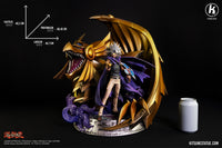 Yu-Gi-Oh! - Statue - Marik Ishtar & Dragon Ailé de Râ - Échelle 1/7 - Kitsune Statue
