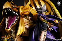 Yu-Gi-Oh! - Statue - Marik Ishtar & Dragon Ailé de Râ - Échelle 1/7 - Kitsune Statue