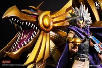 Yu-Gi-Oh! - Statue - Marik Ishtar & Dragon Ailé de Râ - Échelle 1/7 - Kitsune Statue
