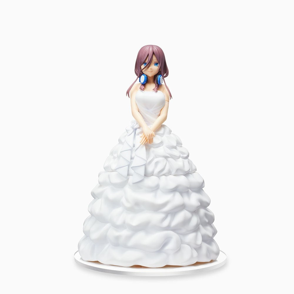 THE QUINTESSENTIAL QUINTUPLETS - Figurine - Miku Nakano - WEDDING BRIDE VERSION - SEGA