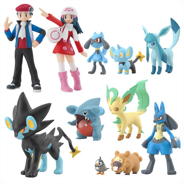 Pokémon - Assortiment de figurines - Scale World Région 2 - BANDAI