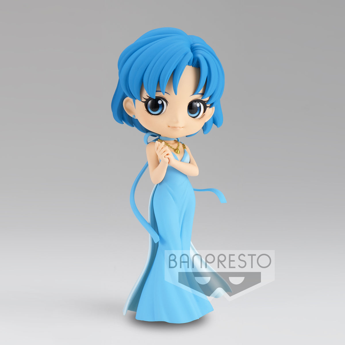 SAILOR MOON - Figurine Q posket - Sailor Mercury - Ver.B - BANPRESTO