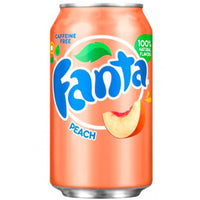 Fanta - Goût Pêche - Sans Caféine