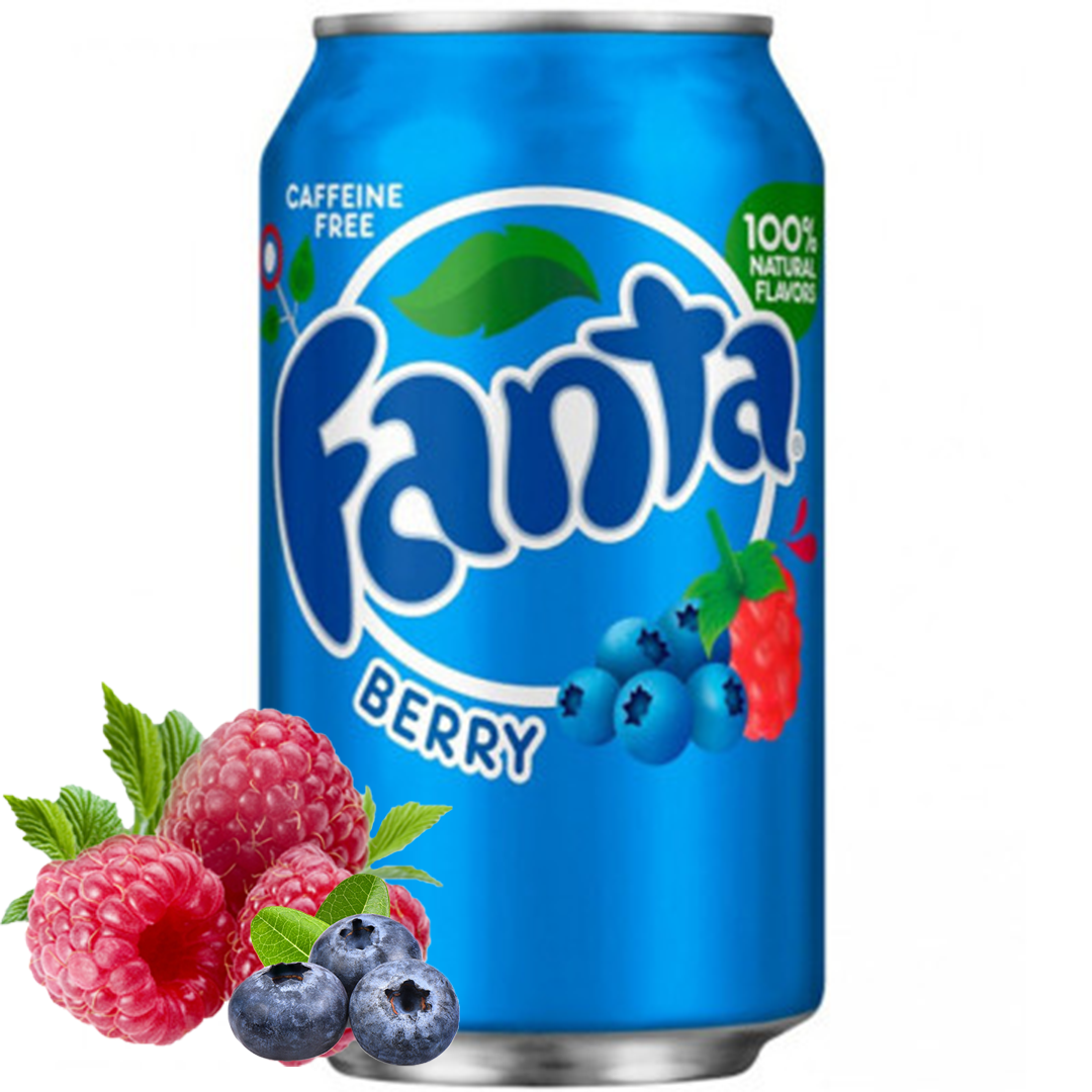 Fanta - Goût Berry - Sans Caféine