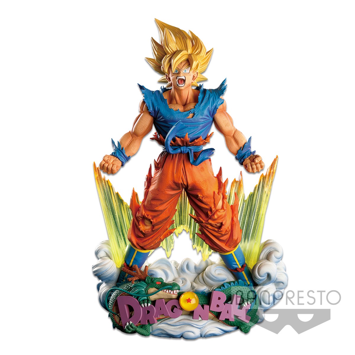 DRAGON BALL Z - Figurine - Son Goku - Master Stars Diorama The Brush - BANPRESTO