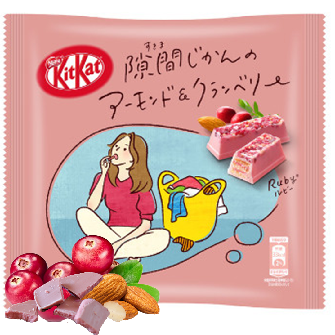 Kit Kat Mini - Sukima Jikan - Amande & Cranberry Ruby - Nestlé