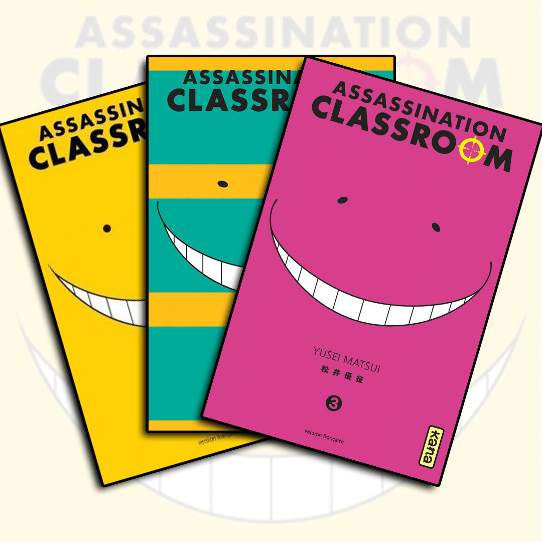 Assassination Classroom - Tome 01, 02, 03 (Offre Découverte)