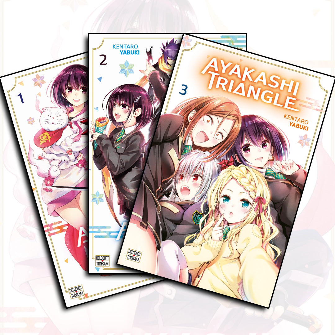 Ayakashi Triangle - Tome 01, 02, 03 (Offre Découverte)