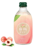 Boisson Japonaise pétillante - Goût Pêche blanche - Tomomasu