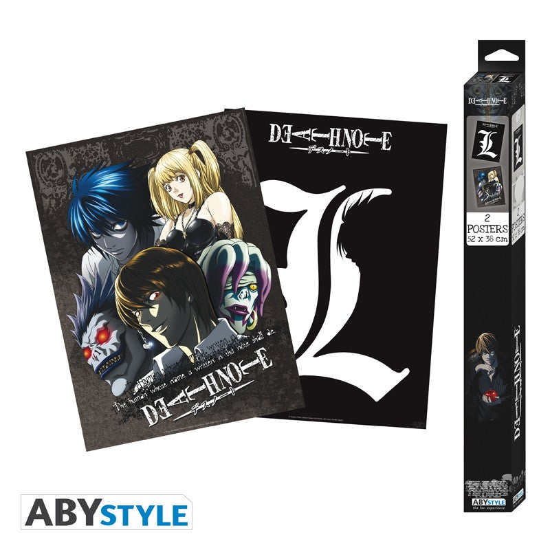 DEATH NOTE - Set 2 Posters - Groupe