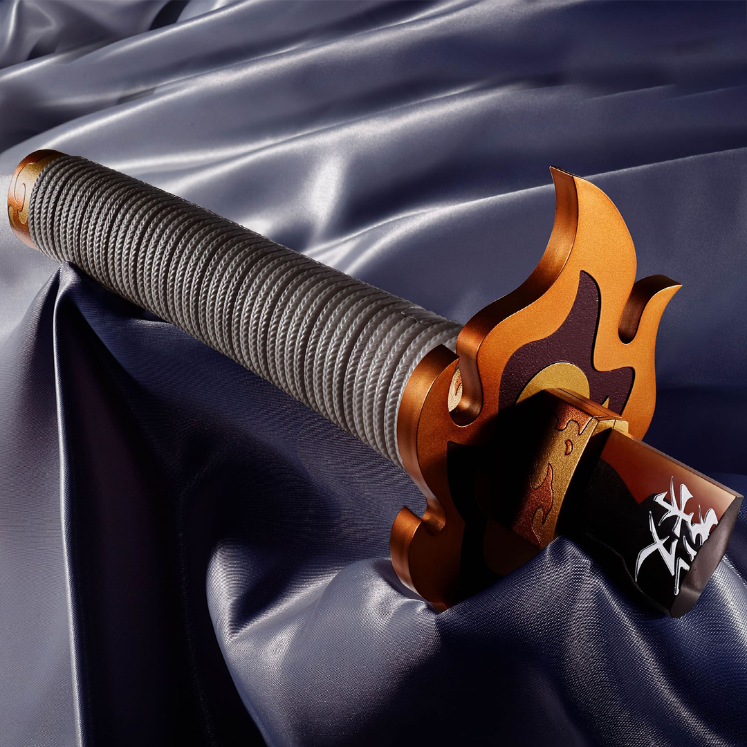 DEMON SLAYER - Réplique Proplica épée Nichirin brisée 31 cm - Kyojuro Rengoku