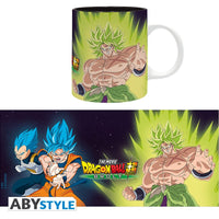 Dragon Ball Super - Mug - Broly vs Goku et Vegeta SSJ Blue