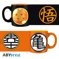 Dragon Ball Z - Mugs à espresso - Boule cristal & Symbole Kame - Abystyle
