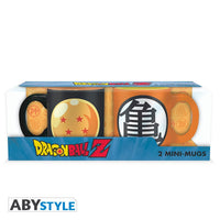 Dragon Ball Z - Mugs à espresso - Boule cristal & Symbole Kame - Abystyle