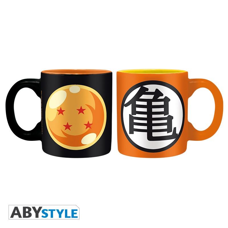DRAGON BALL Z - Mugs à espresso - Boule cristal & Symbole Kame - Abystyle