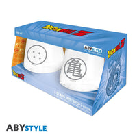 Dragon Ball Z - Set 2 Verres - Symbole Kame & Boule de Cristal