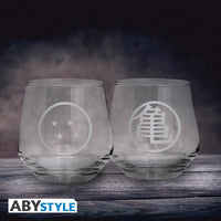 Dragon Ball Z - Set 2 Verres - Symbole Kame & Boule de Cristal