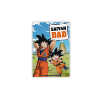 Dragon Ball Z - Aimant / Magnet Saiyan Dad