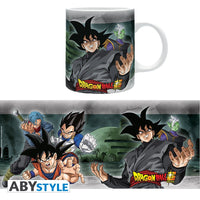 Dragon Ball Super - Mug - Goku Vegeta Trunks vs Black Goku & Zamasu